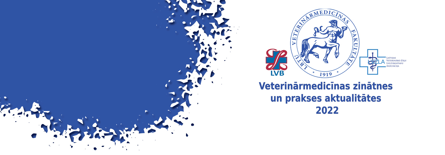 2. decembrī konference "Veterinārmedicīnas zinātnes un prakses aktualitātes 2022" 